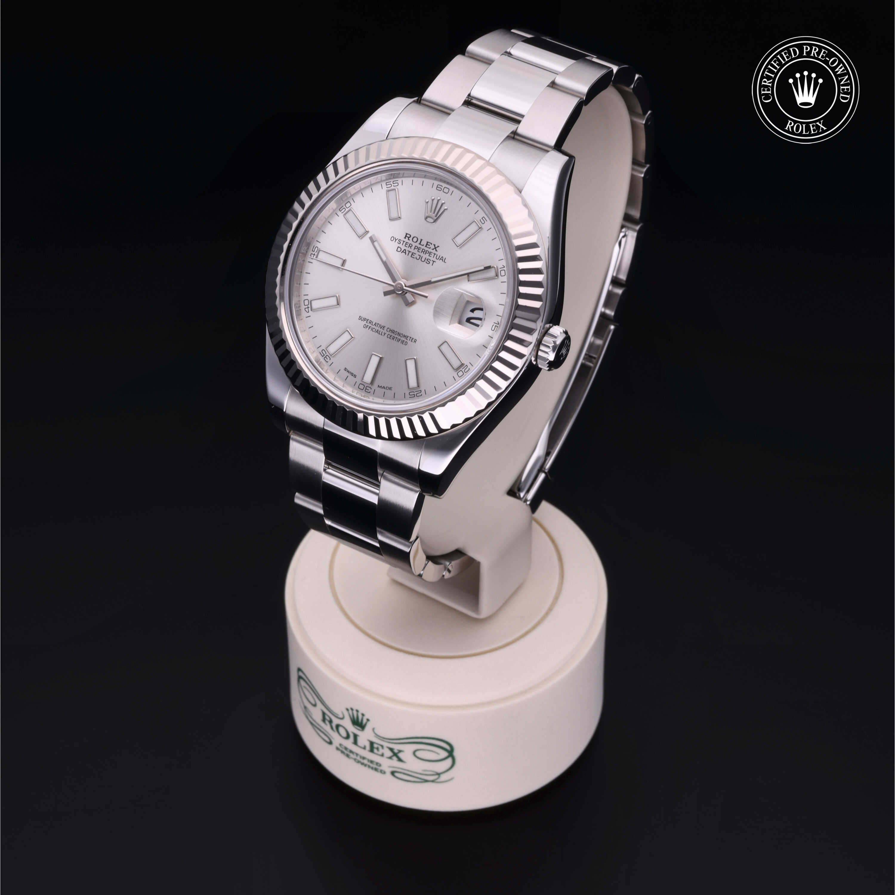 Rolex Datejust in Oystersteel and gold M948573-0013 at Build Jewelers