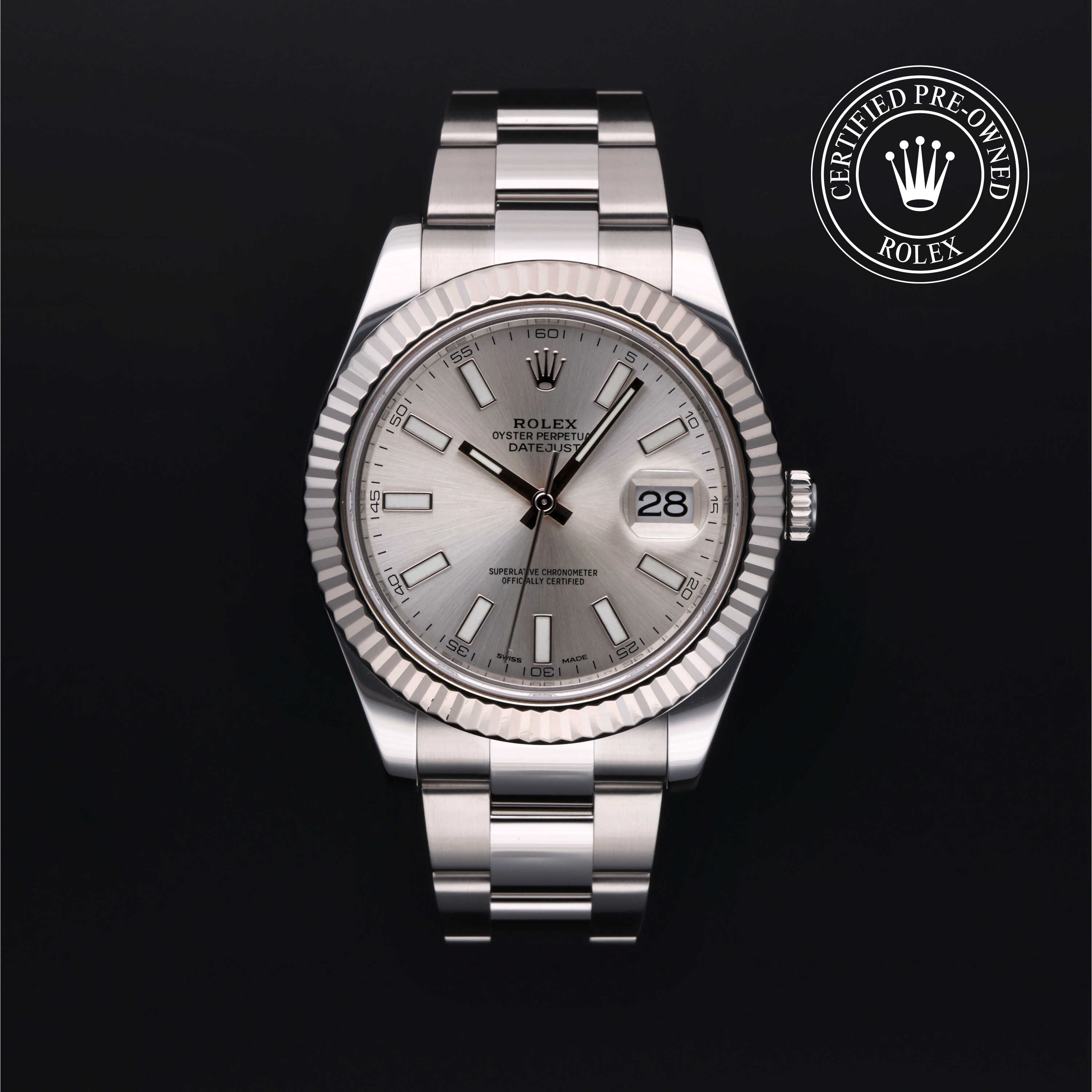 Rolex Datejust in Oystersteel and gold M948573-0013 at Build Jewelers