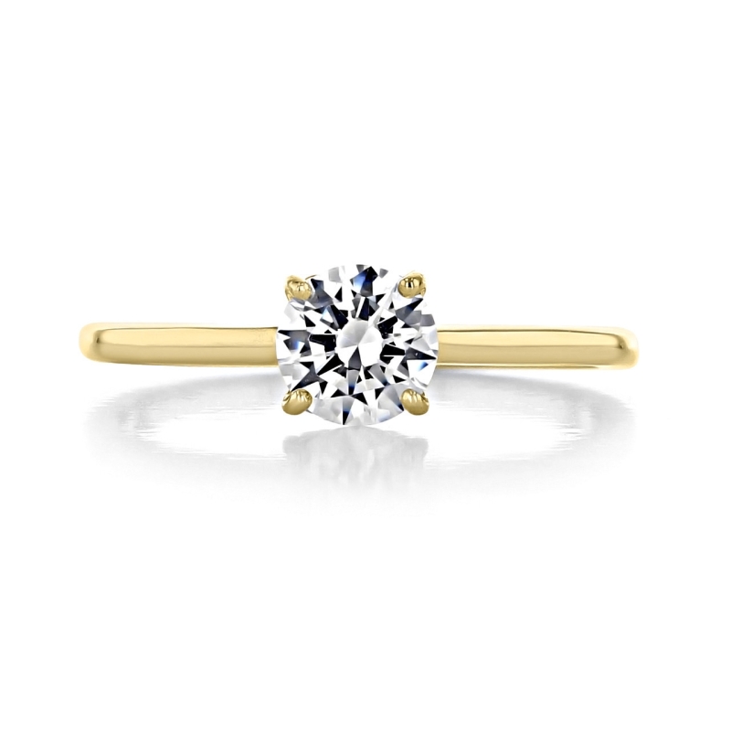 18K Halo Engagement Rings 